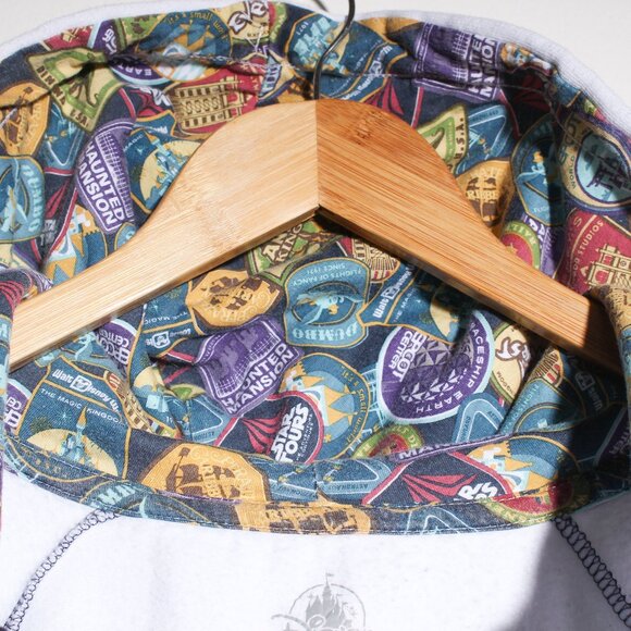 Disney World Hoodie Medium Blue Full Zip Mickey Mouse (Youth) - Picture 5 of 7